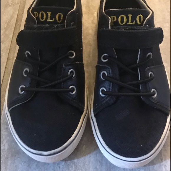 Polo by Ralph Lauren Shoes Polo Boys Shoes T Blackblueyellow Poshmark